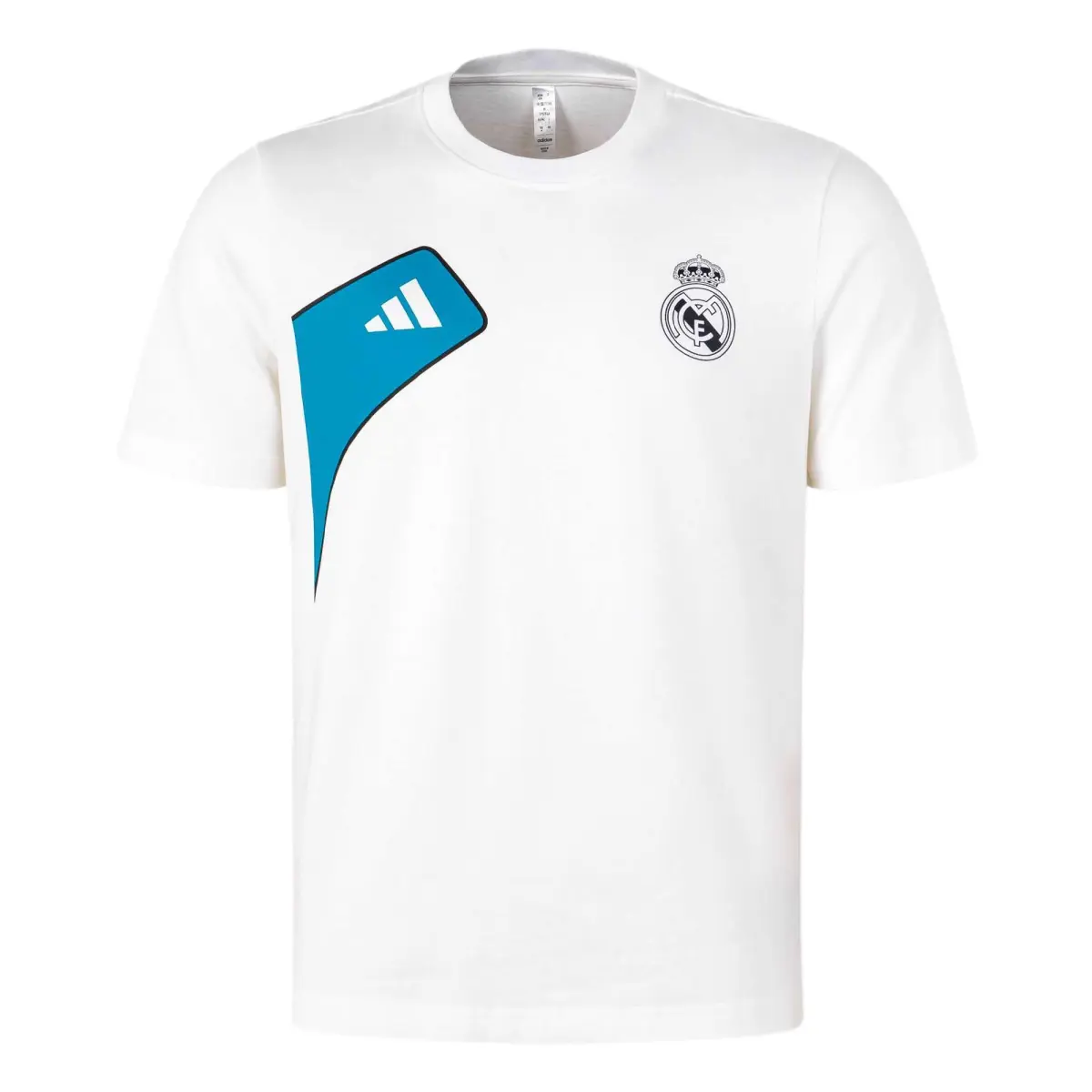 Adidas Sport Performance Real Madrid PLAYER T Shirt Men's White