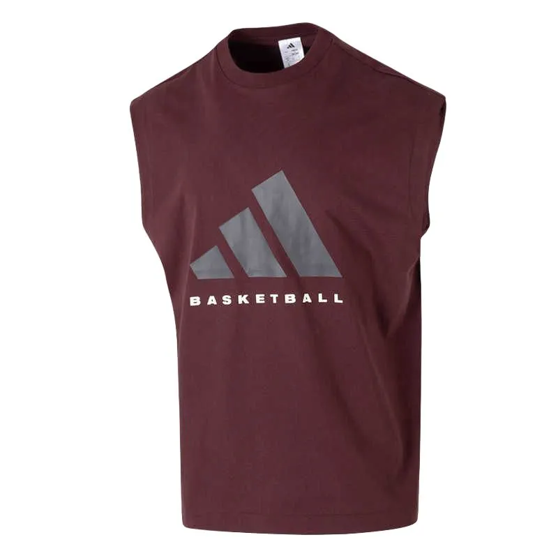 Adidas Free Shipping With AdiClub Adidas Basketball Sleeveless Tee Gender Neutral
