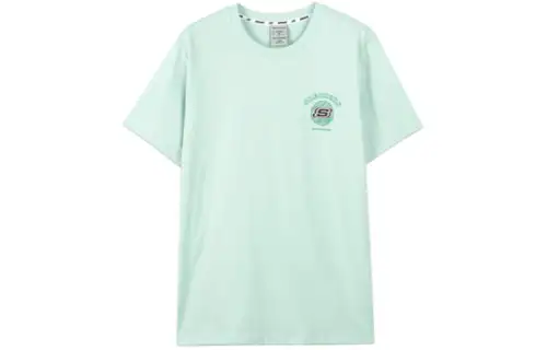 Skechers Colorful T Shirt Unisex Ice Refreshing Blue