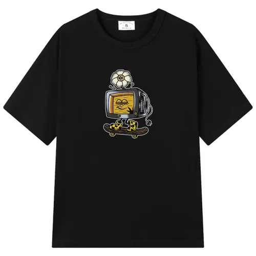 MIND ERROR T Shirts Unisex Crew Neck Moderate Straight Fit