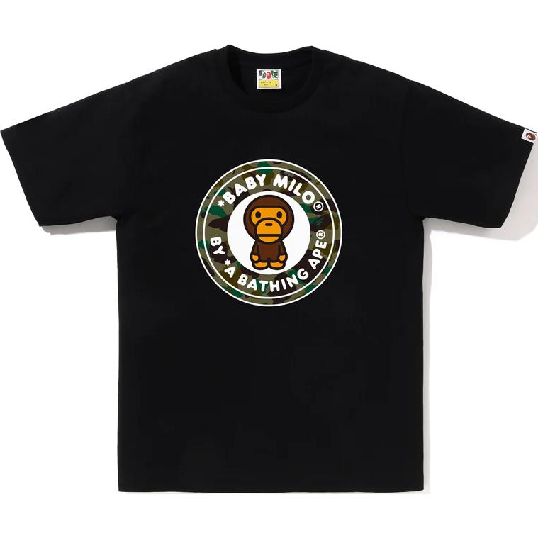 Мужская футболка A BATHING APE A BATHING APE 1ST CAMO T (зеленый камуфляж) — фото 7
