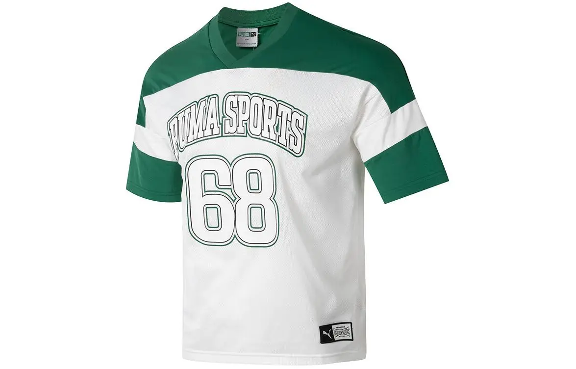 PUMA Drop Shoulder Sleeve T-Shirt Men's White
