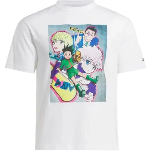 Reebok x Hunter X Hunter T Shirt Unisex White