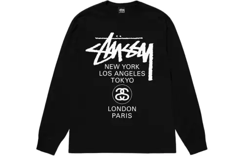 Stussy World Tour Long Sleeve Tee