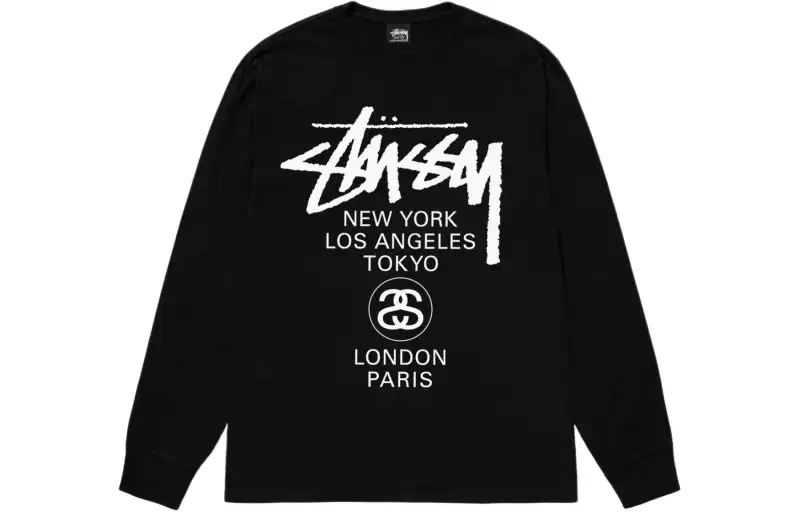 Stussy World Tour Long Sleeve Tee