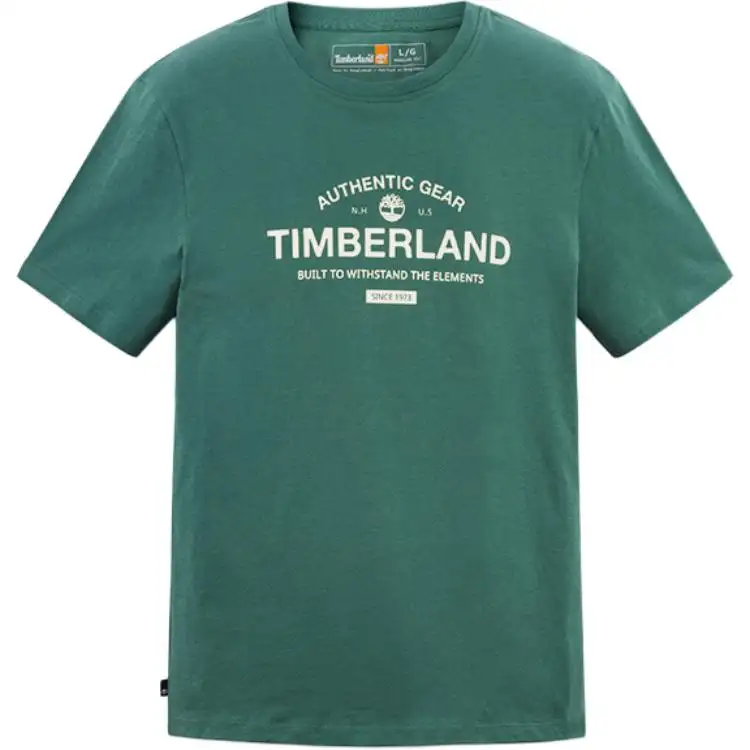 Timberland T Shirt Men's Blue Green