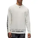 Jordan MVP T Shirts Men's White Crew Neck Moderate Straight Fit