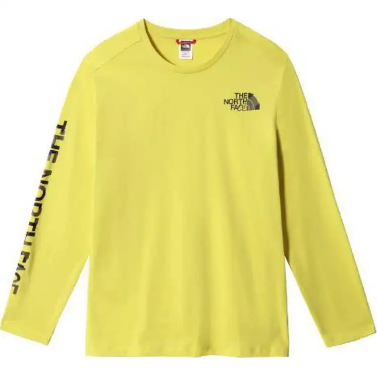 THE NORTH FACE T Shirt Men's Yellow
