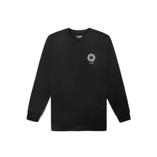 Vans TEE LSOld Skool T Shirt Men's Black