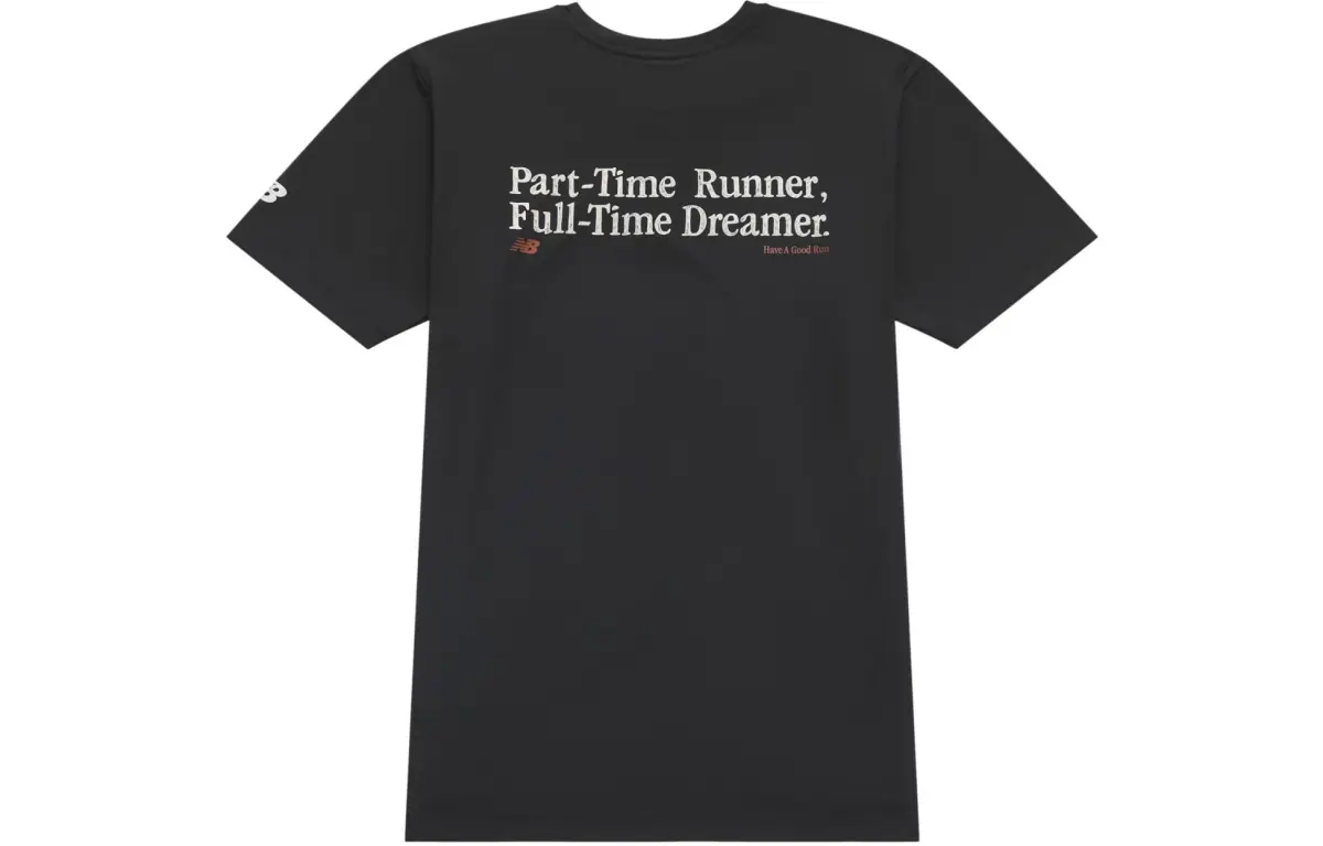New Balance T Shirt Unisex Black