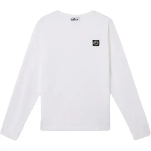 STONE ISLAND Compass Patch Logo Long-Sleeve T-Shirt