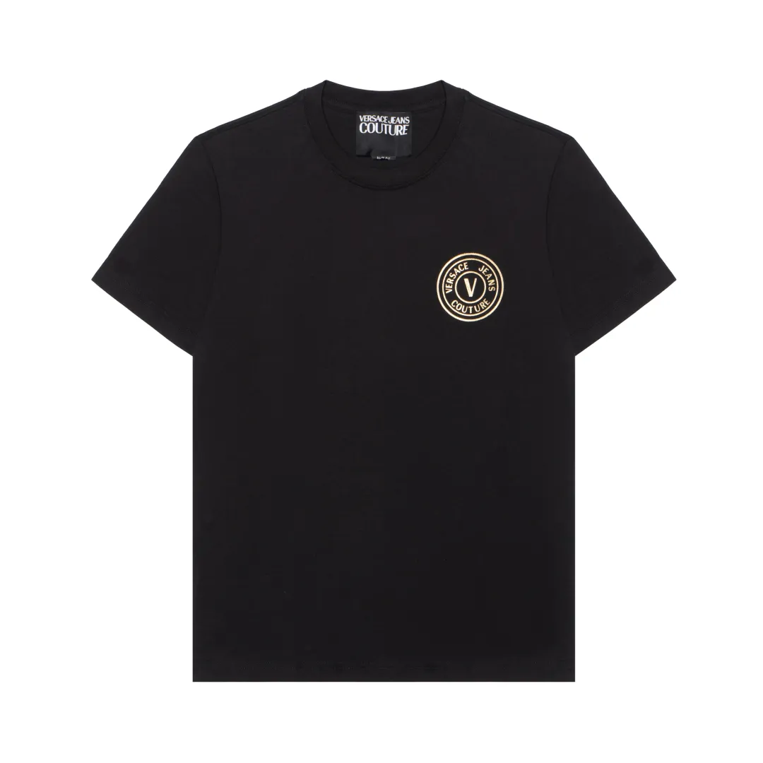 VERSACE JEANS Logo-Printed Crewneck T-Shirt