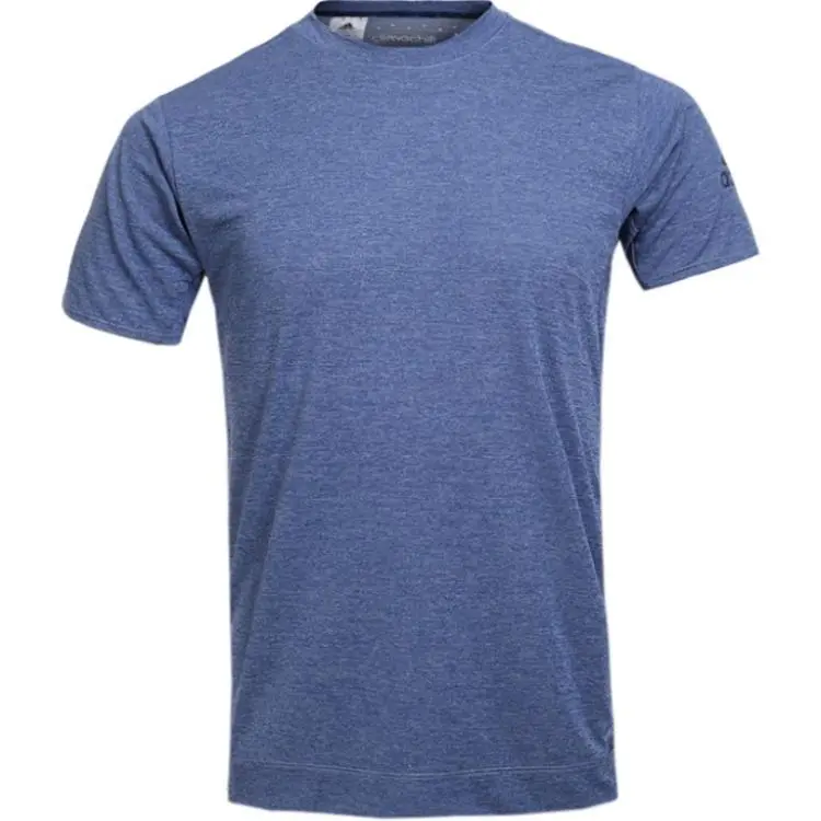 Adidas T-Shirts Men's Blue Crew Neck Moderate