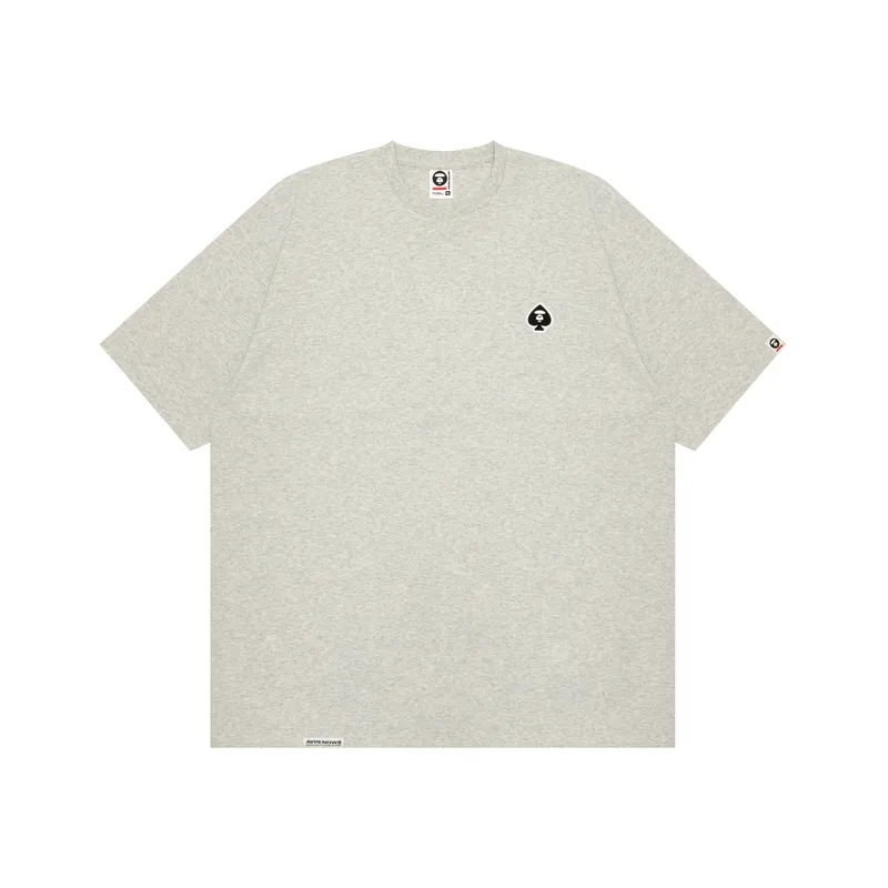 Aape By *A Bathing APE® Logo Appliqué Cotton T shirt