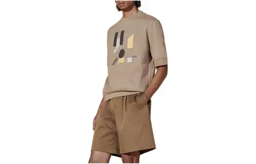 HERMES SS24 T Shirt Men's Sand Yellow