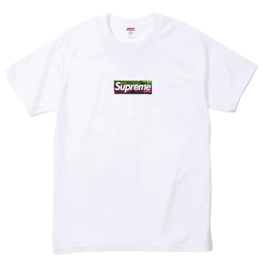 Supreme La Fire Relief Box Logo T-shirt