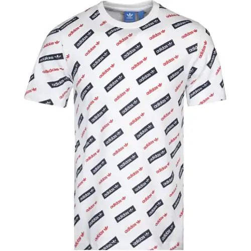 Adidas Originals MAD TREFOIL T Shirt Men's White