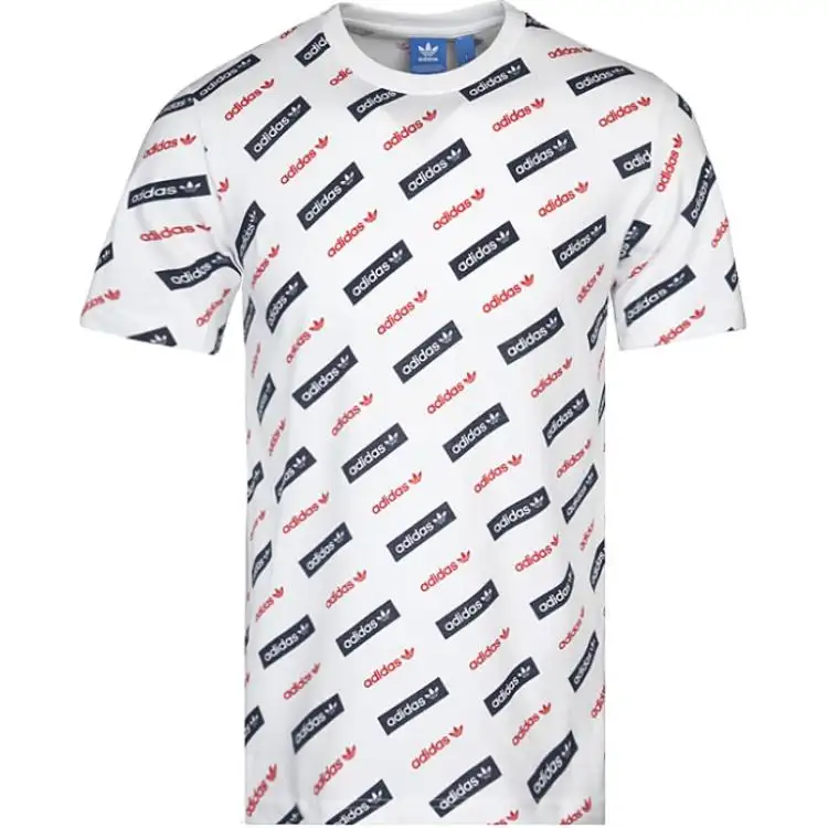Adidas Originals MAD TREFOIL T Shirt Men's White