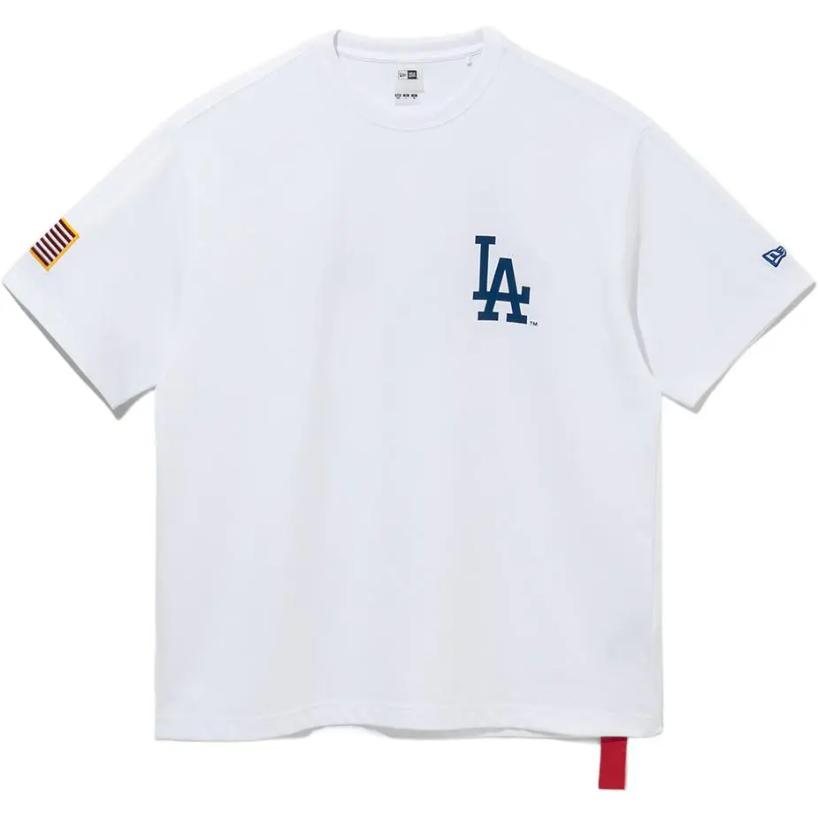 New Era T-Shirts Men's White Crew Neck