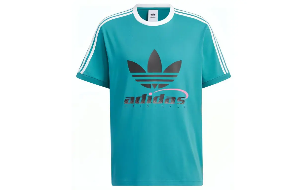 Adidas Originals T Shirt Men's Arctic Ocean Blue