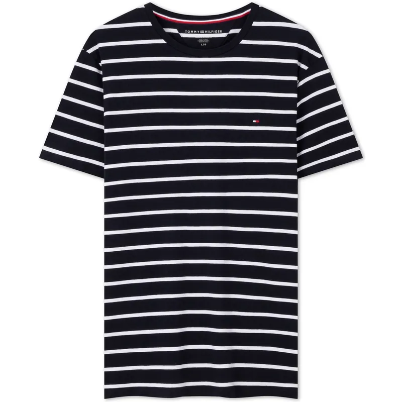 Tommy Hilfiger T-Shirts Men's Crew Neck Moderate