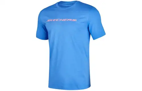 Skechers T Shirt Unisex Dock Blue