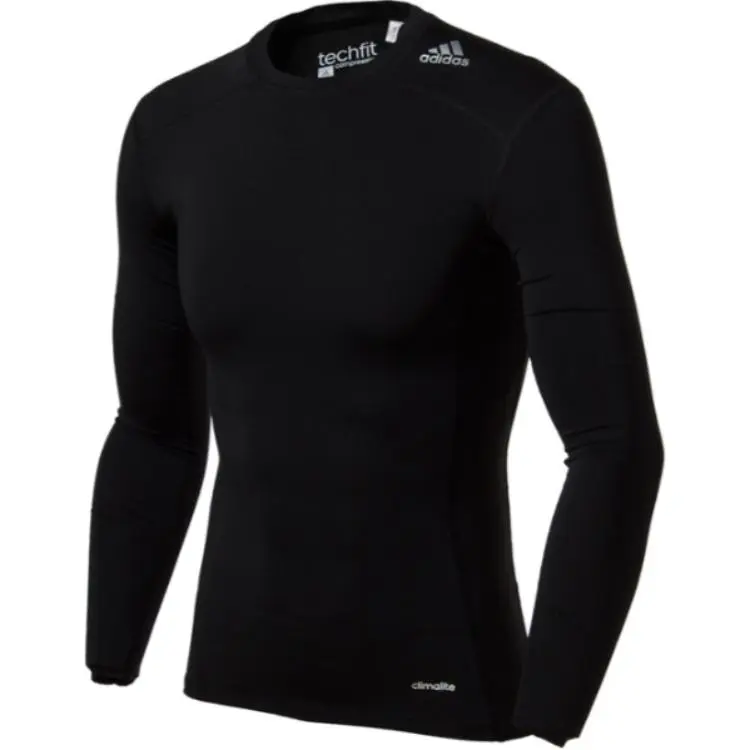 Adidas T-Shirts Men's Black Crew Neck Moderate