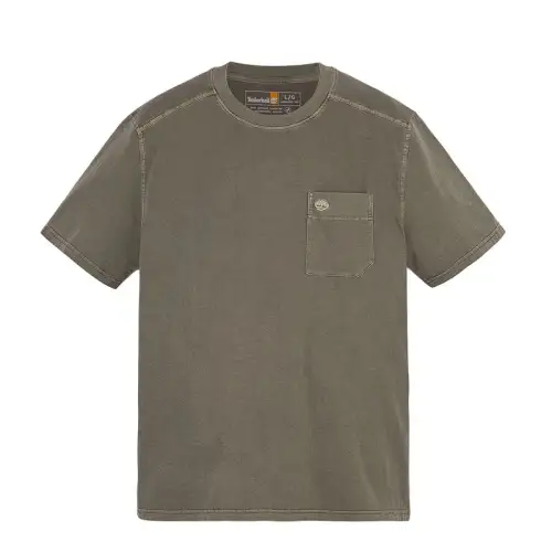 Timberland SS25 T Shirt Men's Army Green