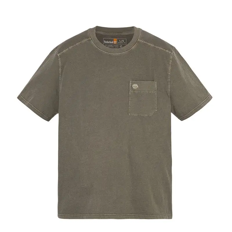 Timberland SS25 T Shirt Men's Army Green