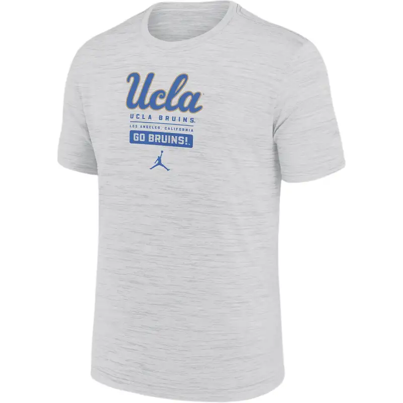 Jordan Ucla Bruins Campus Center Block Velocity Men's Jordan Brand Dri-FIT College T-Shirt
