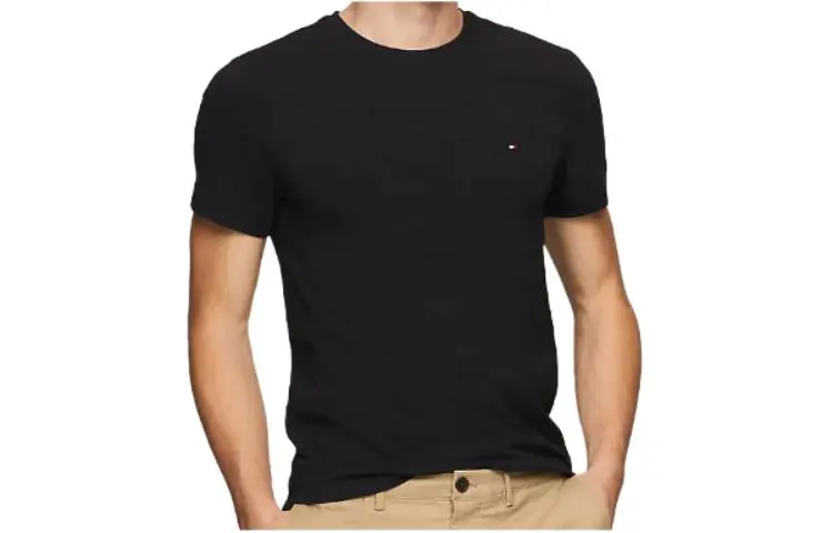Tommy Hilfiger T Shirt Men's Black