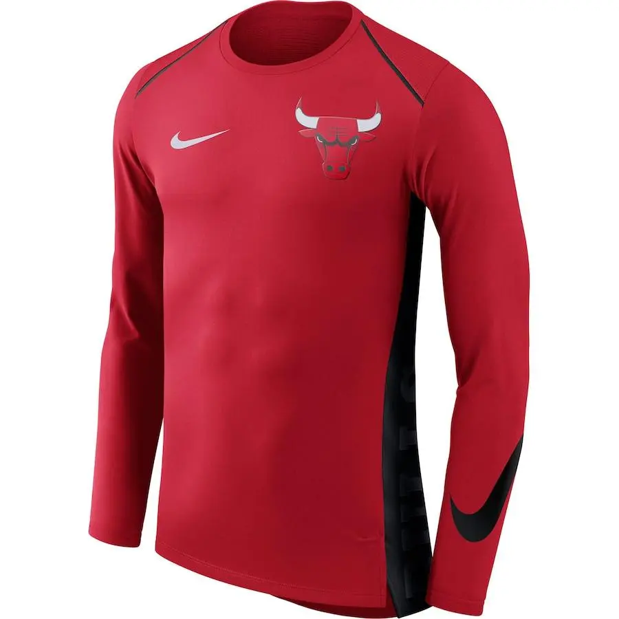 Nike x NBA Chicago Bulls T Shirt Men's Red