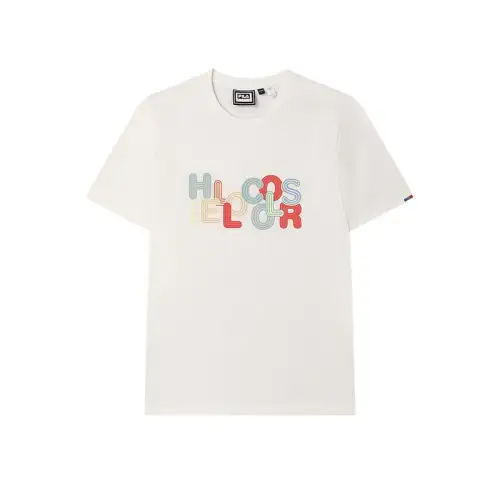 FILA ORIGINALE T Shirt Unisex Cloud White