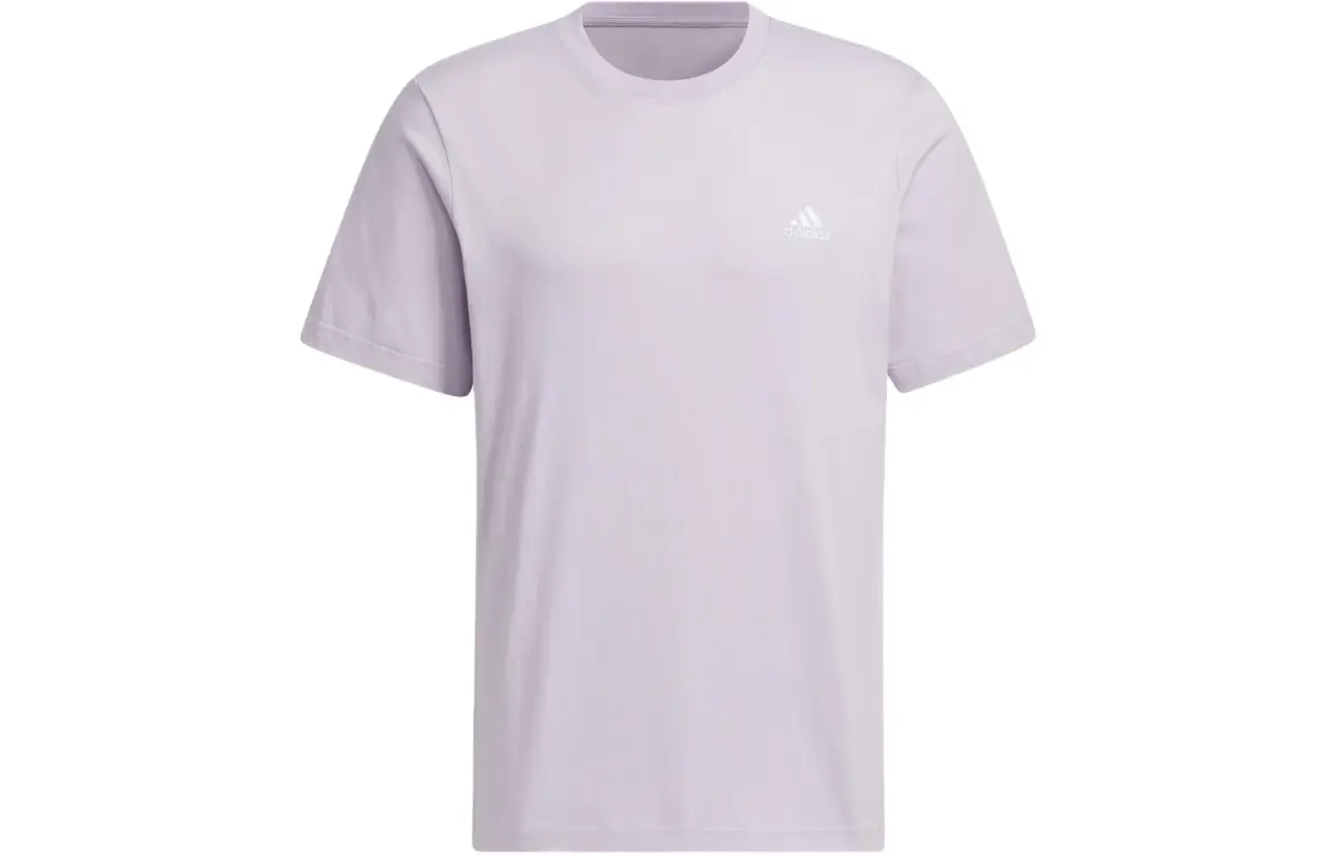 Adidas T Shirt Unisex Silver Purple