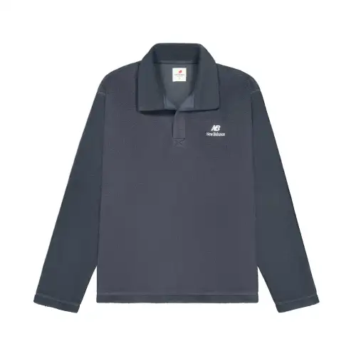 New Balance polar fleece polo shirt