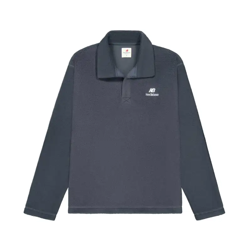 New Balance polar fleece polo shirt