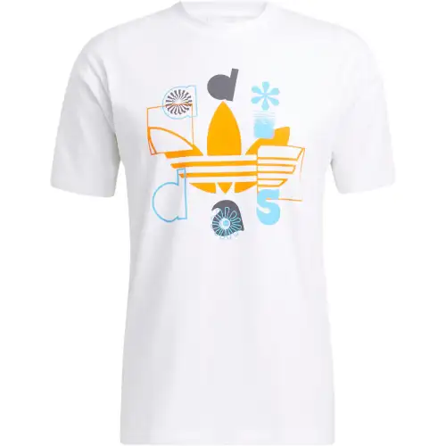 Adidas Originals Trefoil T Shirt Men's White