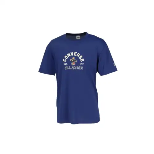 Converse T Shirt Unisex Marine Blue