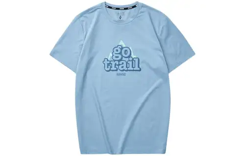 Skechers T Shirt Men's Rain Aqua Blue