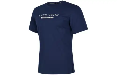 Skechers T Shirt Men's Marine Collegiate Blue