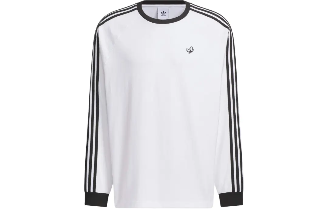 Adidas Originals 3 Stripes SS24 T Shirt Men's White