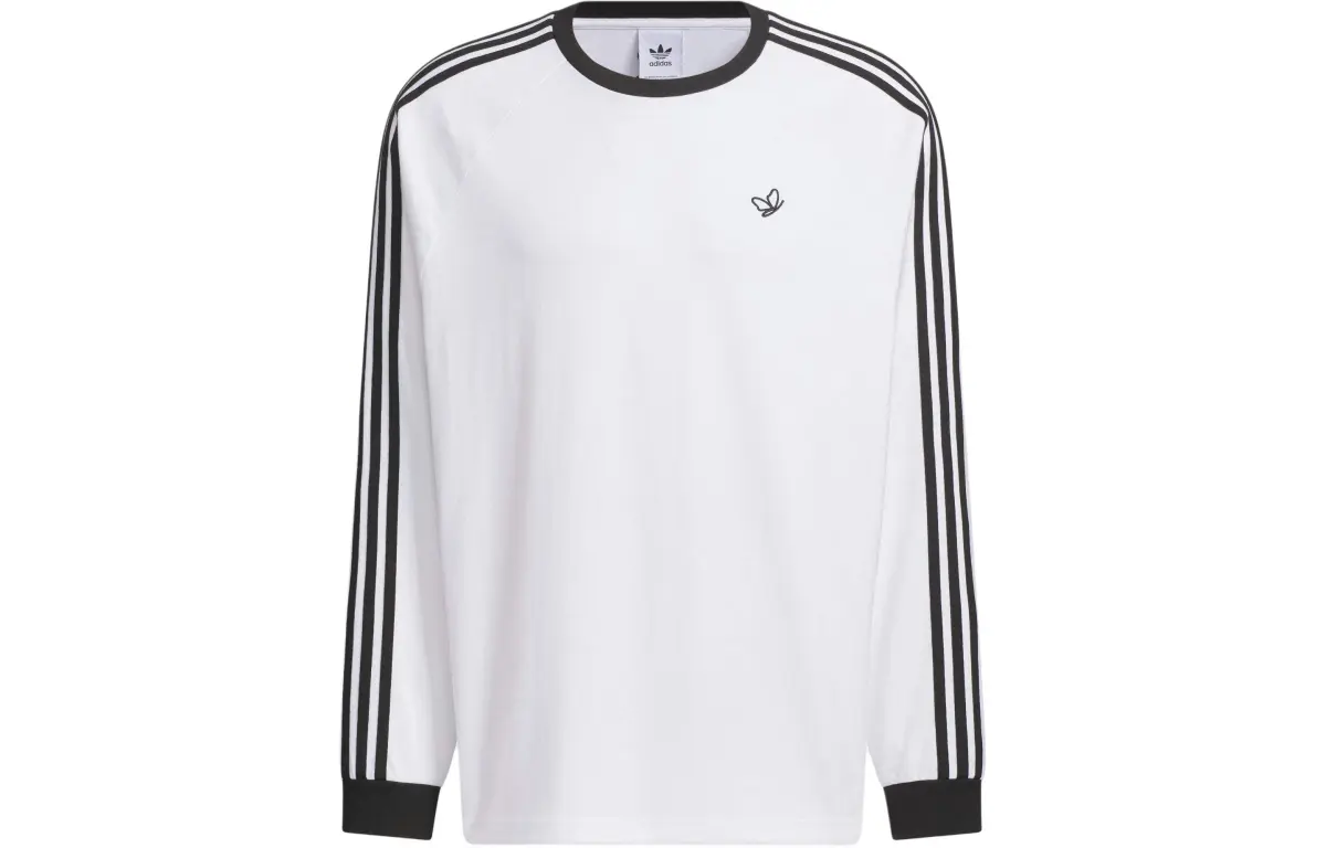 Adidas Originals 3 Stripes SS24 T Shirt Men's White