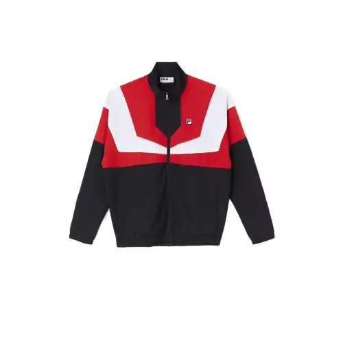 FILA Amar Jacket Men's Black Red 002