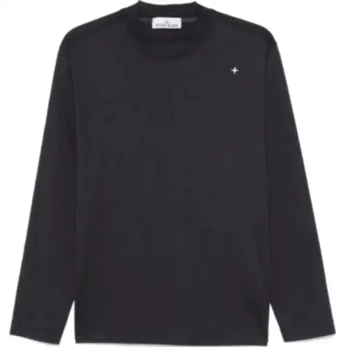 Stone Island logo-embroidered T-shirt