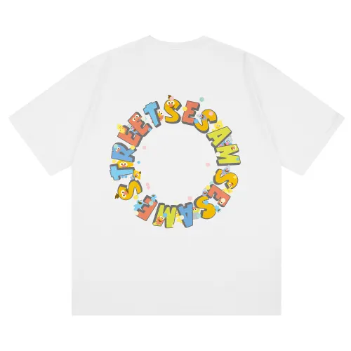 SESAME STREET T Shirts Unisex Crew Neck Moderate Straight Fit