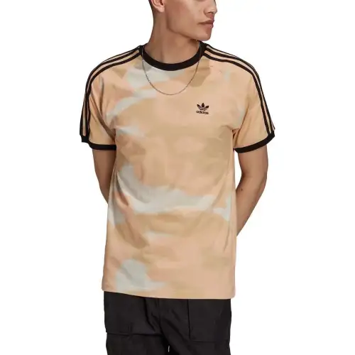 Adidas Originals T Shirt Men's Aluminum/Multicolor/Black