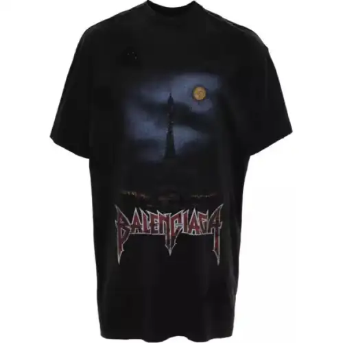 Balenciaga Paris Moon T shirt