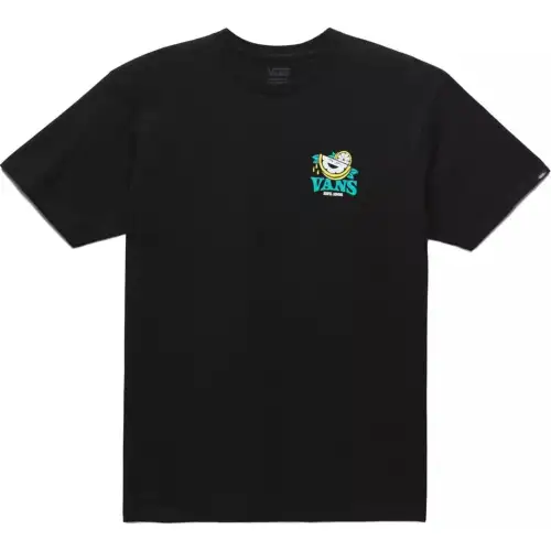 Vans T Shirts Unisex Black Crew Neck