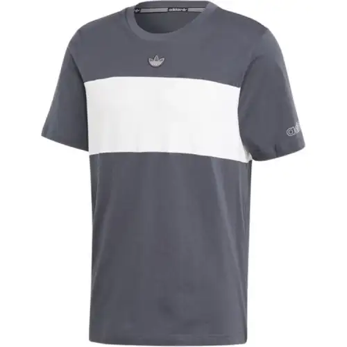 Adidas Originals PANEL T Shirt Men's Gray White