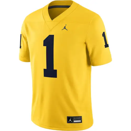 Jordan Michigan Wolverines Men's Jordan Dri-FIT College Game Jersey